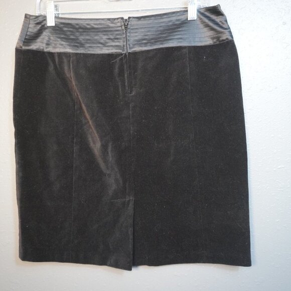 Behnaz Sarafpour For Target Juniors Womens Velvet Black Formal Skirt Size 9 - Picture 4 of 6